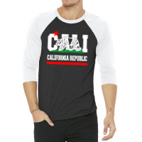 California Republic 3/4 Sleeve Shirt | Artistshot