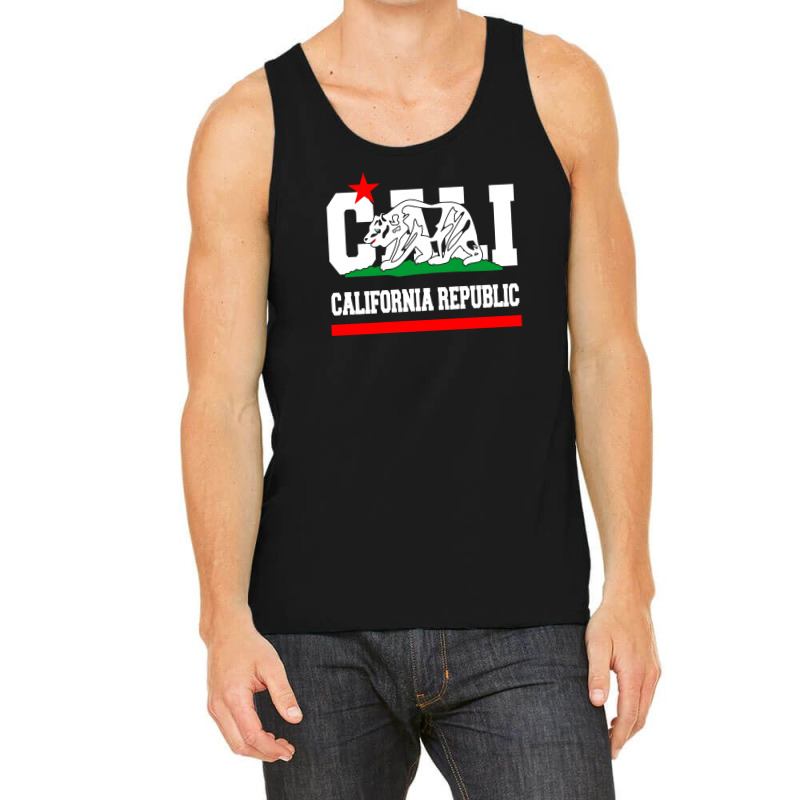 California Republic Tank Top by gematees | Artistshot