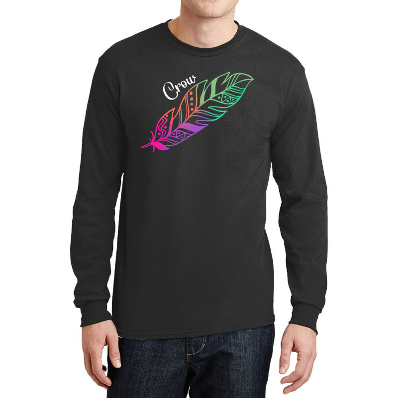 Indigenous Feather Tee Native American Long Sleeve Shirts | Artistshot