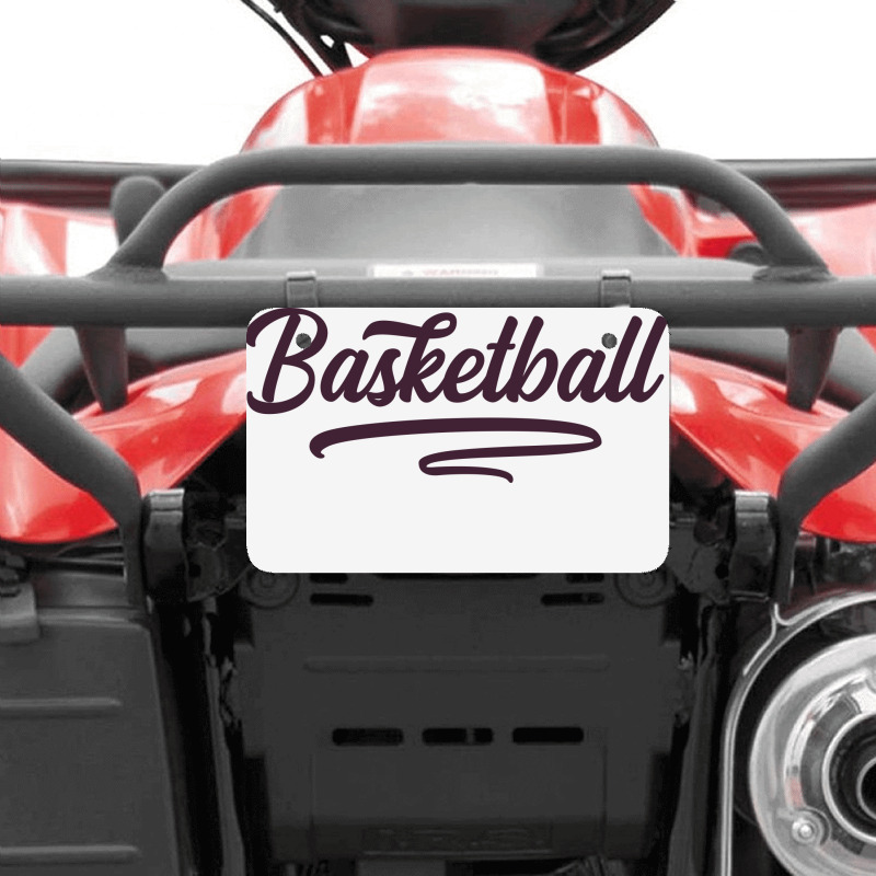 Basketball Atv License Plate | Artistshot