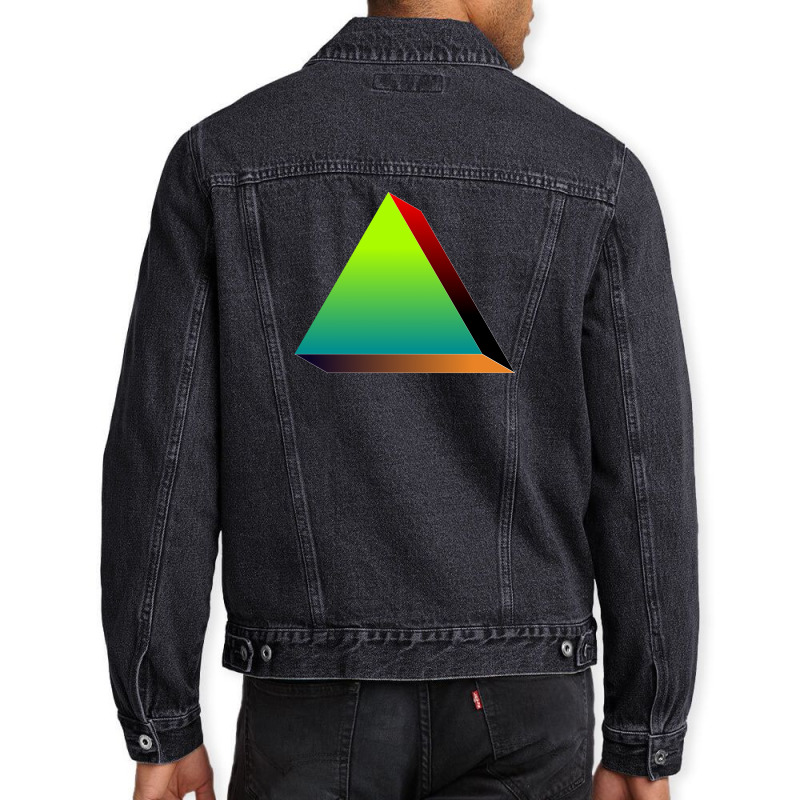 Triangle Men Denim Jacket | Artistshot