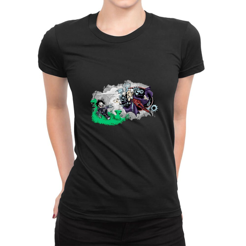 The Creation Of Edward Ladies Fitted T-shirt | Artistshot