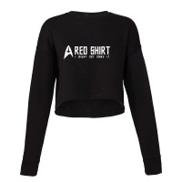 Red Shirt Cropped Sweater | Artistshot