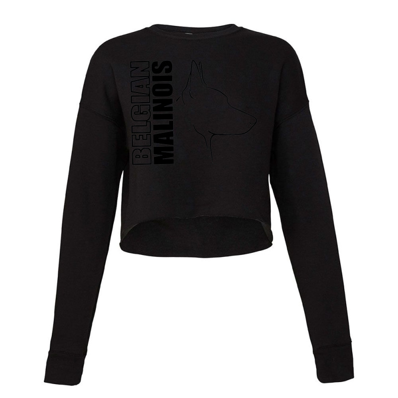 Belgian Malinois Im Profil Lovers Cropped Sweater by adamharfii | Artistshot