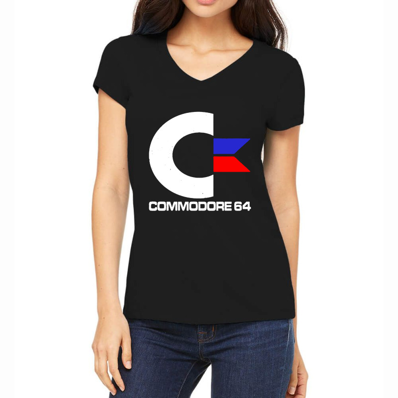 Commodore Women's V-Neck T-Shirt by Camaro | Artistshot