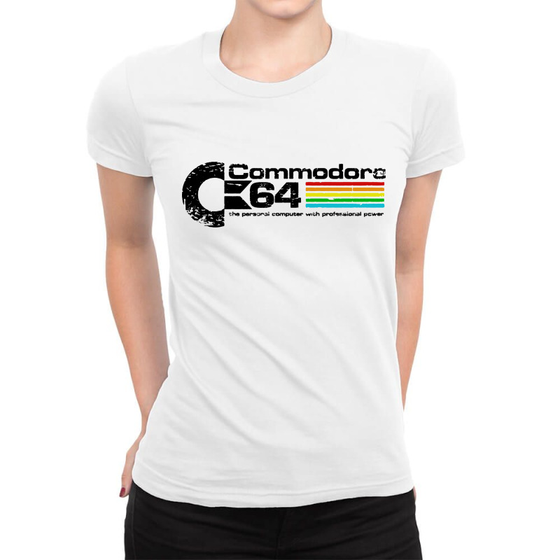 Commodore 64 Ladies Fitted T-Shirt by Camaro | Artistshot