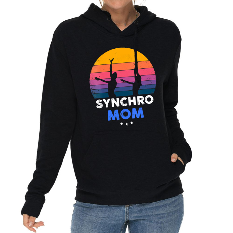 Womens Synchronized Swimming   Synchro Mom   Funny V Neck T Shirt Lightweight Hoodie by thutrang92 | Artistshot