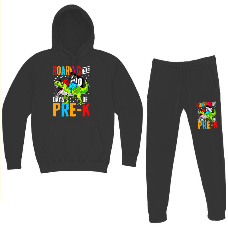 T Rex Dinosaur Boys Hoodie & Jogger Set | Artistshot