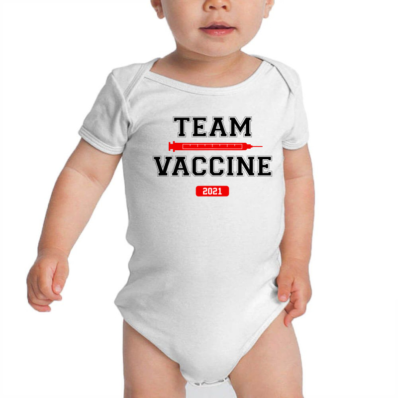 Team Vaccine Vaccinated Pro Baby Bodysuit by Mito220 | Artistshot