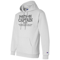 Pontoon Captain Definition Funny Pontoon Boat Boating T Shirt Champion Hoodie | Artistshot