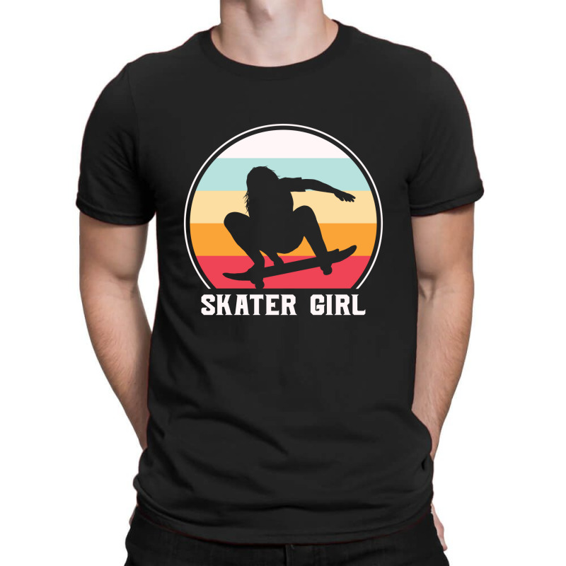 Skater Girl Skateboard Skateboarding 23418469 T-shirt | Artistshot