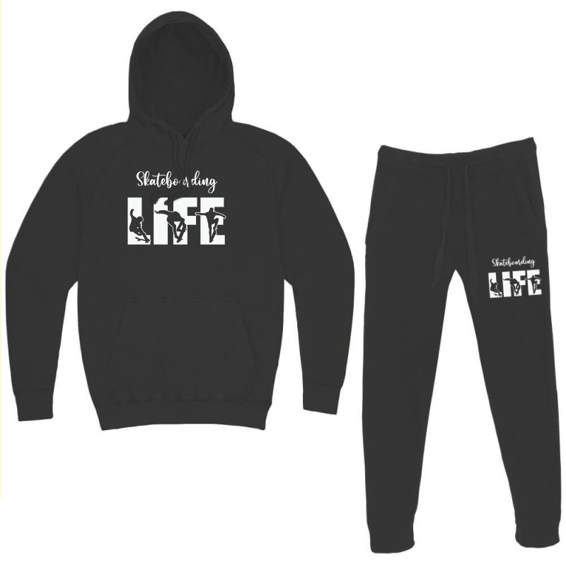 Skaters Having Fun Pro Skateboarding 23418441 Hoodie & Jogger Set | Artistshot