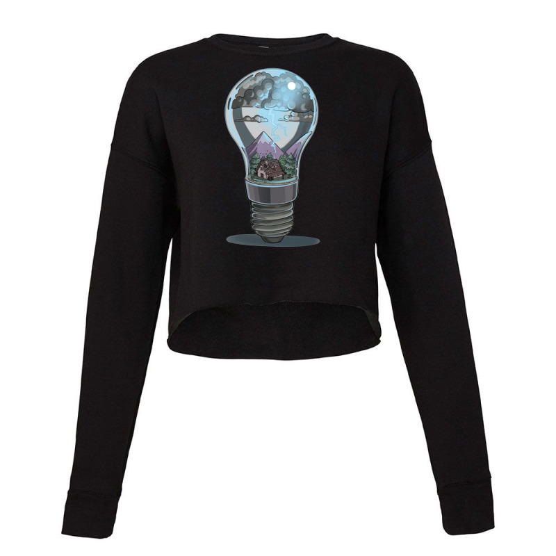 Storm Bulb Cropped Sweater by Owen | Artistshot