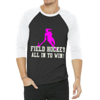 Girls Field Hockey For Kids And Adults Long Sleeve T Shirt 3/4 Sleeve Shirt | Artistshot