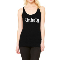 Unholy Pagan Atheist Racerback Tank | Artistshot