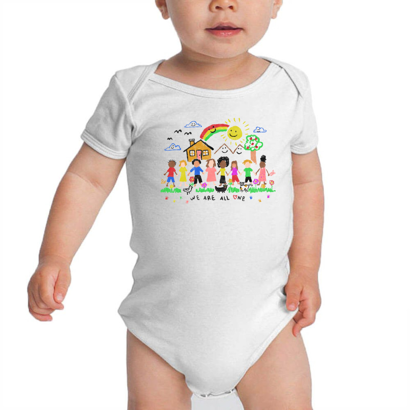 We Are All One Baby Bodysuit by Quilimo | Artistshot