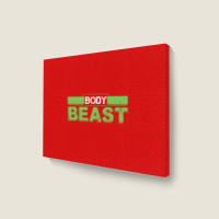 Body Beast Landscape Canvas Print | Artistshot