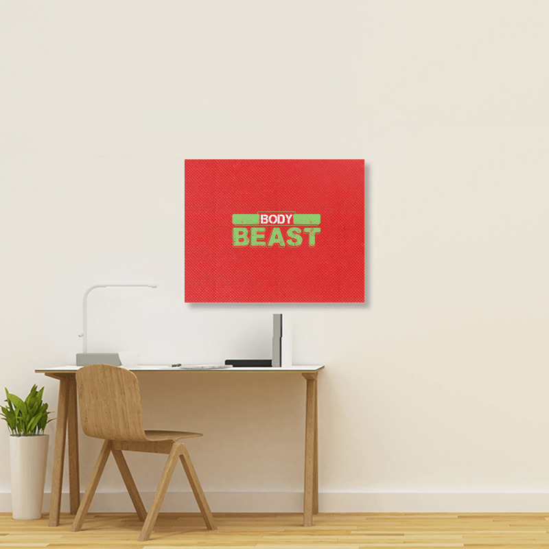 Body Beast Landscape Canvas Print | Artistshot