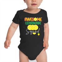 Awesome Lemonade Squad Lemon Lovers Group Matching Baby Bodysuit | Artistshot