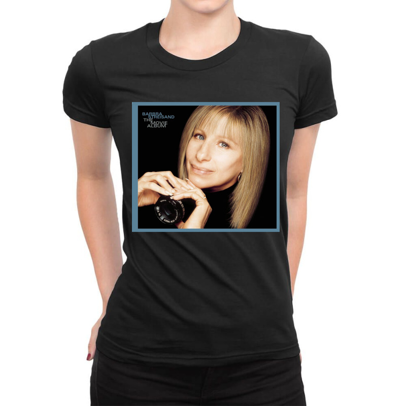 The Movie Album   Barbra Streisand Ladies Fitted T-Shirt by oreona75 | Artistshot