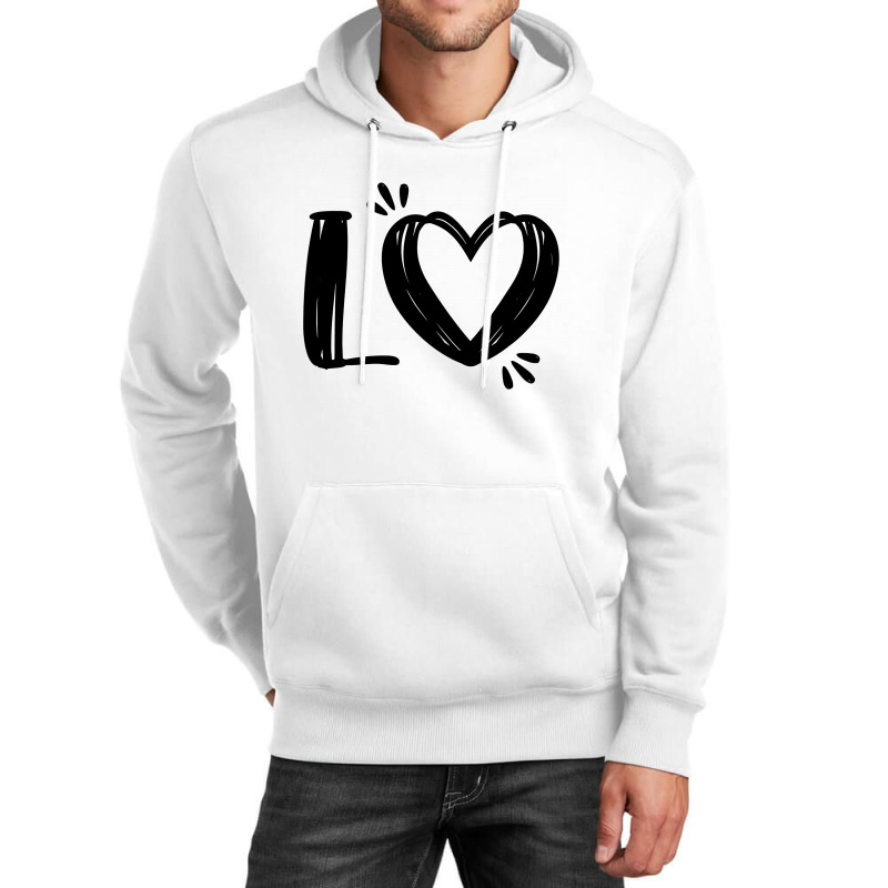 Valentine Couples Shirt For Him & Her Matching Love Unisex Hoodie | Artistshot