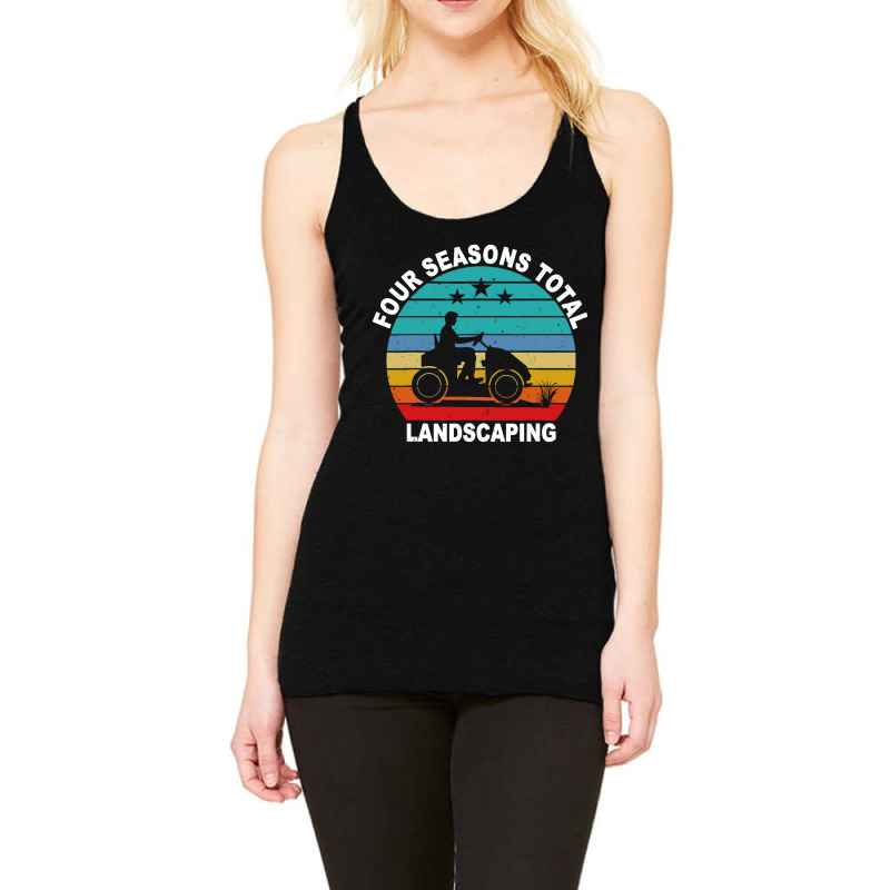 Four Season Total Landscaping Racerback Tank by cagurdenny | Artistshot