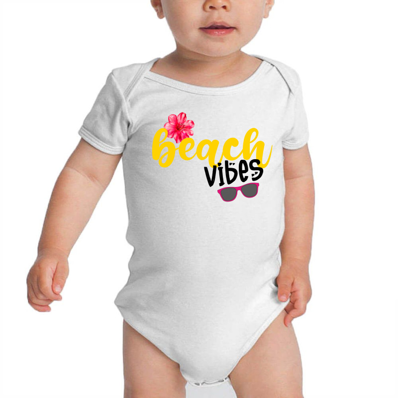 Summer Beach Salty Beach Summer Shirt Beach Babe Beach Vibes1 Baby Bodysuit | Artistshot