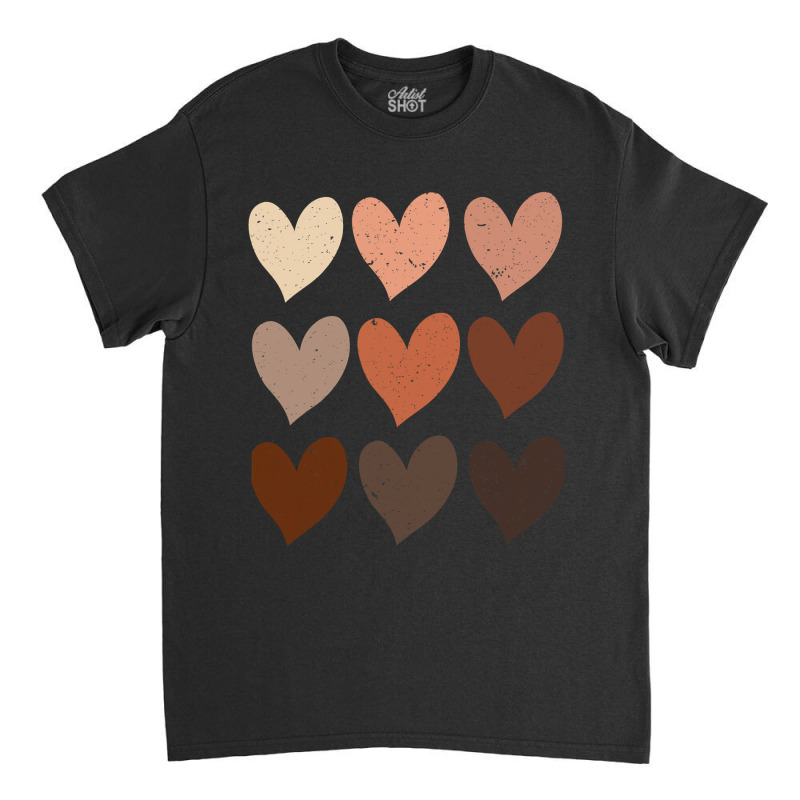 Diversity Hearts, Skin Tone Hearts Classic T-shirt | Artistshot