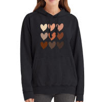 Diversity Hearts, Skin Tone Hearts Vintage Hoodie | Artistshot