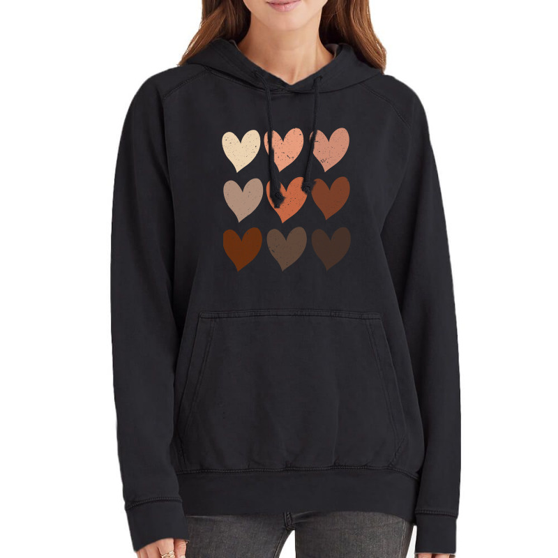 Diversity Hearts, Skin Tone Hearts Vintage Hoodie | Artistshot