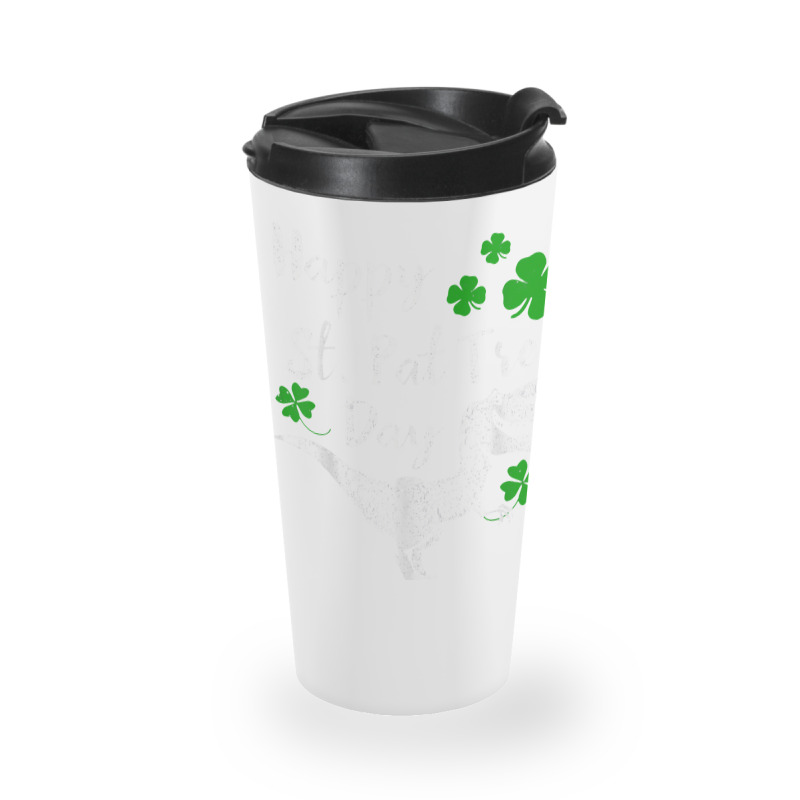 Happy St. Pat Trex Day Dinosaur St. Patrick's Day Travel Mug | Artistshot