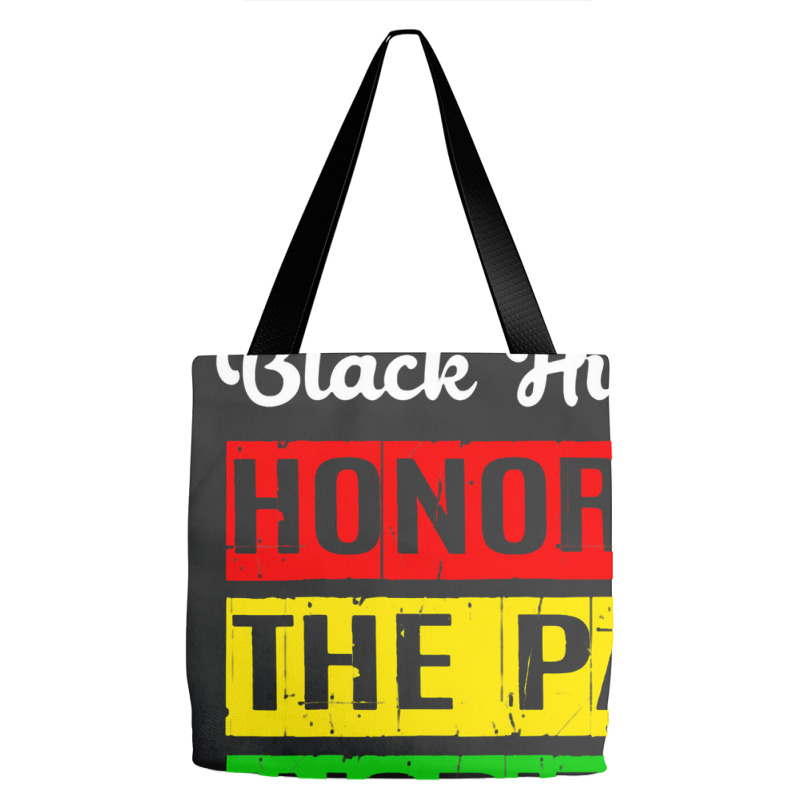 Honoring The Past Inspiring The Future Black History Month Tote Bags by atunnasalam | Artistshot