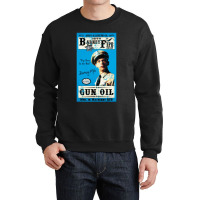 Barney Fife Gun Oil Distressed Crewneck Sweatshirt | Artistshot