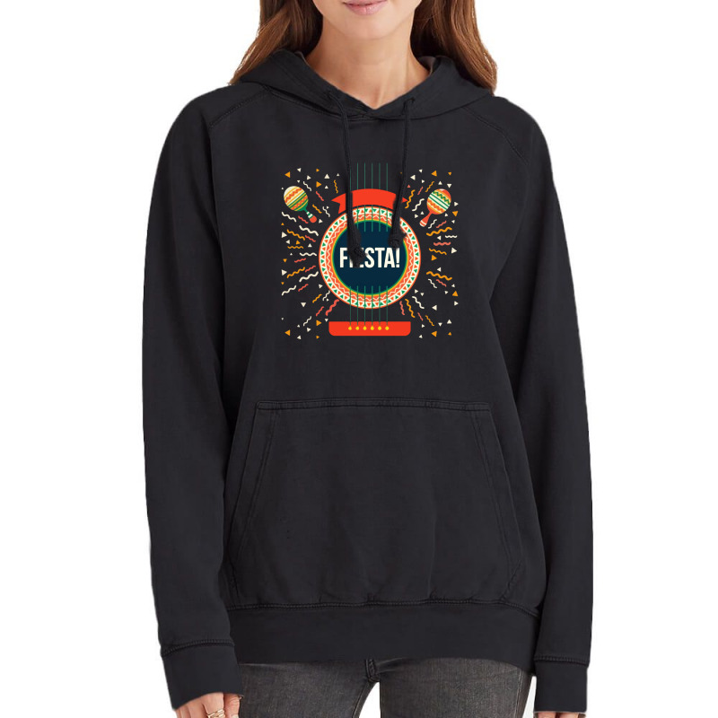 Bright And Colorful Mexican Fiesta Vintage Hoodie | Artistshot