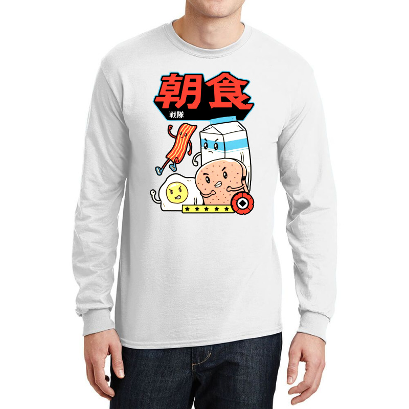 Breakfast Squad Long Sleeve Shirts | Artistshot