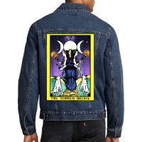 The Goddess Hecate Tarot Card Men Denim Jacket | Artistshot