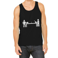 Table Tennis Game Stickman Funny Ping Pong Lover Player Gift T Shirt Tank Top | Artistshot