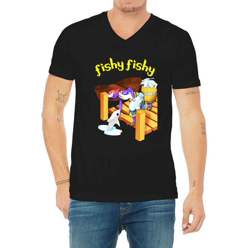 Fishy Fishy! Crewneck V-neck Tee | Artistshot