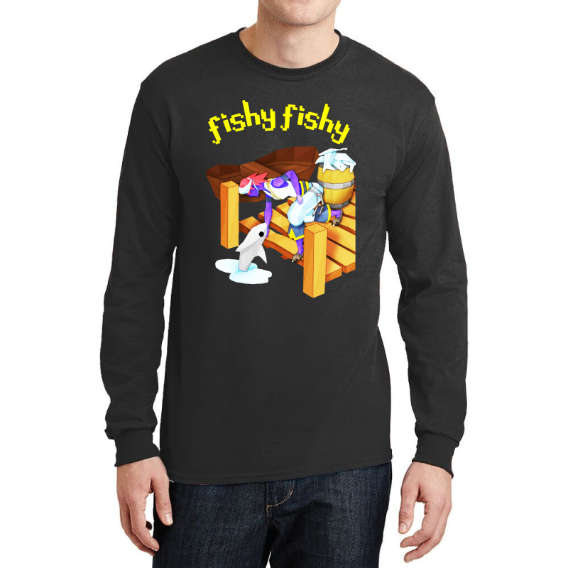 Fishy Fishy! Crewneck Long Sleeve Shirts | Artistshot