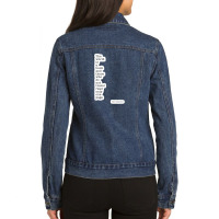 Everything Is Absolutely Completely Totally Under Control 51189663 Ladies Denim Jacket | Artistshot