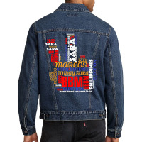 Bbm Sara 2022 Bongbong Marcos Inday Duterte For President T Shirt Men Denim Jacket | Artistshot