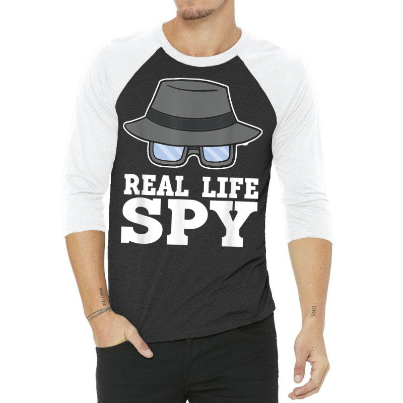 Real Life Spy Investigation Private Detective Investigator T Shirt 3/4 Sleeve Shirt by ReagerAero | Artistshot