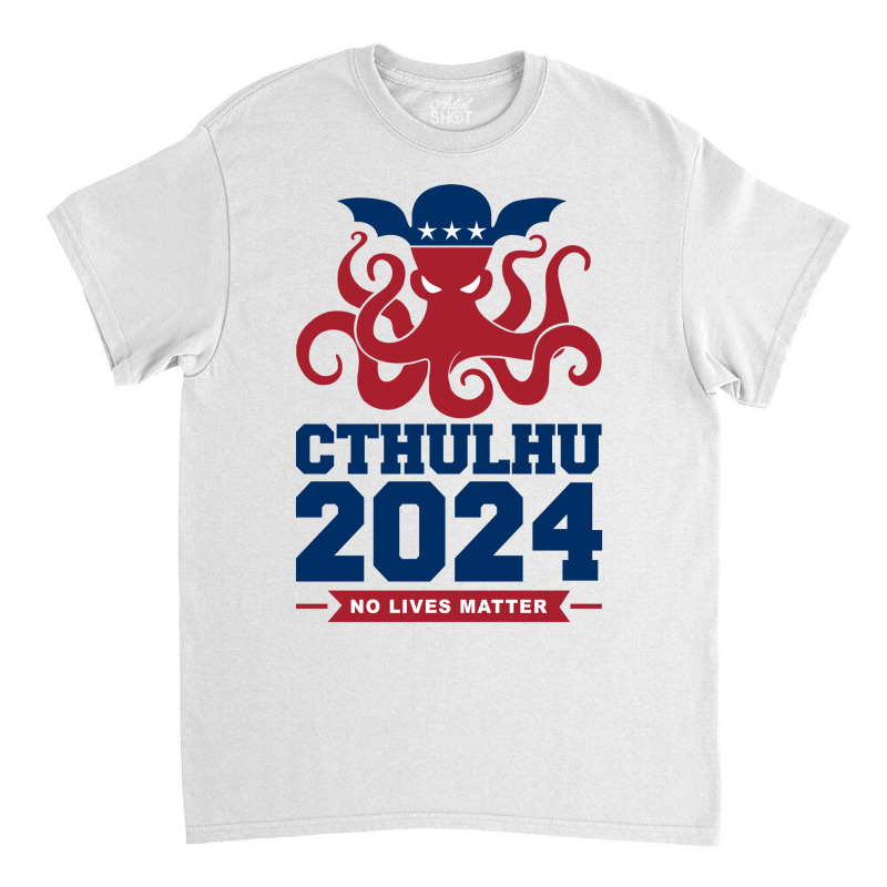 Custom Cthulhu 2024 Classic Tshirt By Cosby Artistshot