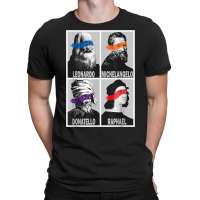 Renaissance Ninja Artists Poster Style Pop Art T Shirt T-shirt | Artistshot