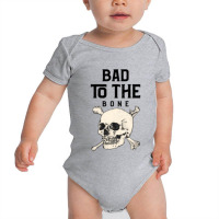 Skull Bxd To The Bone Baby Bodysuit | Artistshot