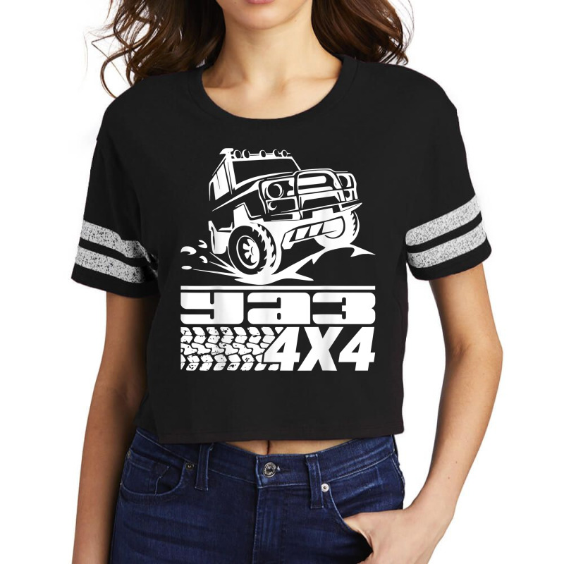 Uaz Offroad 4x4 4wd Utility Vehicle Russia Ussr T Shirt Scorecard Crop Tee by BeanblossomSheldon | Artistshot