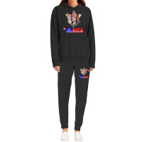 Merica Yorkie Hoodie & Jogger Set | Artistshot