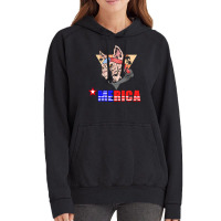 Merica Yorkie Vintage Hoodie | Artistshot