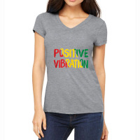 Positive Vibration Vibes Rasta Reggae Jamaica Tank Top Women's V-neck T-shirt | Artistshot