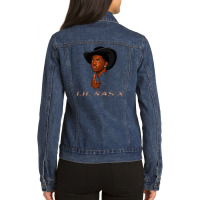 Lil Nas X Ladies Denim Jacket | Artistshot